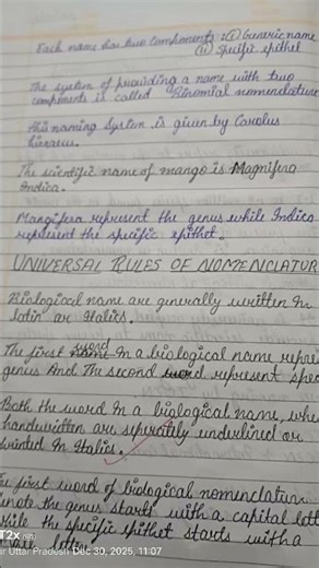 class 11 biology chapter 1 the living world notes