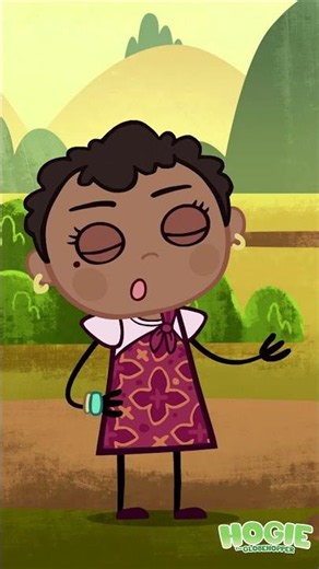 Hogie Says Jambo! 👋🦁 | Learn a Swahili Greeting #shorts #cartoonforkids