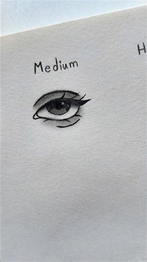 How to draw eyes tutorial ✨ easy to hard #drawing #shorts #howtodraw #art #eyes #tutorial