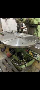 Huron milling machine T-slot