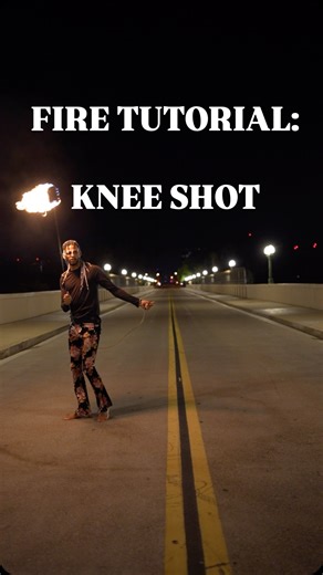 Jean Williams on Instagram: "A knee shot on both sides. Give each one a shot and feel free to ask any questions in the comments, I am happy to help :) Post yours and tag me, I wanna seeeeee 🎥 @aadenrhae #tutorial #flow #ropedart #firetutorial"