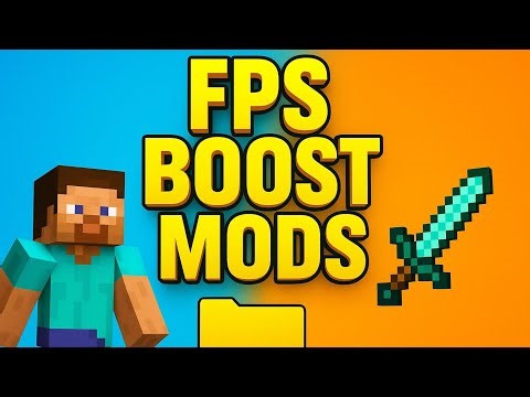 Minecraft fps boost mods for Any launcher you use !