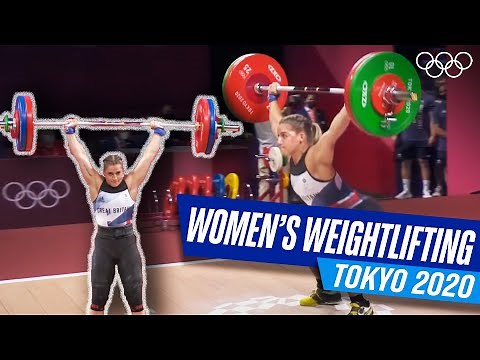 Close and EXCITING! Full women's 76 kg weightlifting Group B! 🏋🏼‍♀️