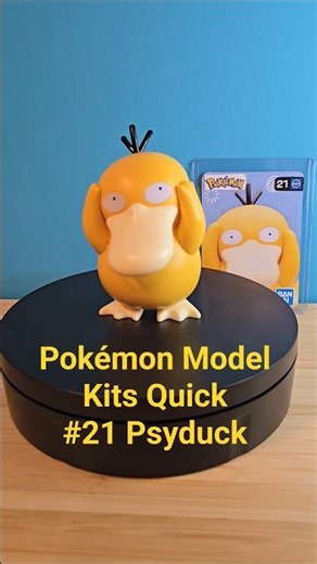 Pokémon Model Kit 21 Psyduck #pokemon ##bandai #anime #plamo #model #hobby #gamefreak #Psyduck