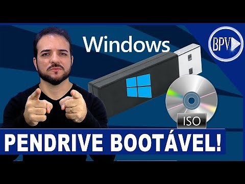 Como Criar um PENDRIVE BOOTÁVEL - Série Formatação BPV!