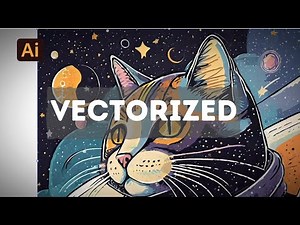 How to Vectorize AI Images (Midjourney, ChatGPT, Adobe Firefly) Using Adobe Illustrator