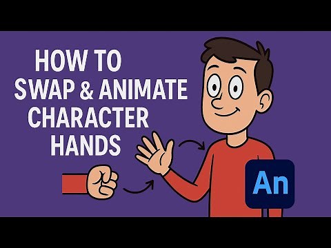 How to Swap & Animate Character Hands | Adobe Animate Tutorial