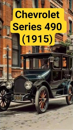 Sejarah Chevrolet Series 490 1915, Penantang Serius Ford Model T#shorts