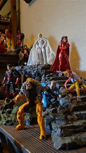Setting up an X men display