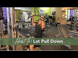 How to Use the Lat Pulldown Machine | Proper Setup & Form