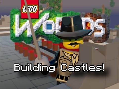 Lego Worlds | How To Build A Castle!