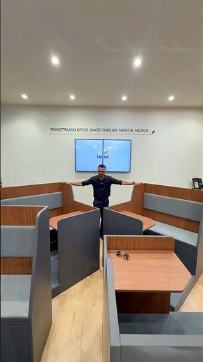Future Office Interior👌Flexible Workspace Concept|Space Saving Office Design |Fayiz Roomy