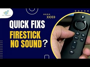 FIRESTICK NO SOUND: Meaning, Causes, and Quick Fixes!