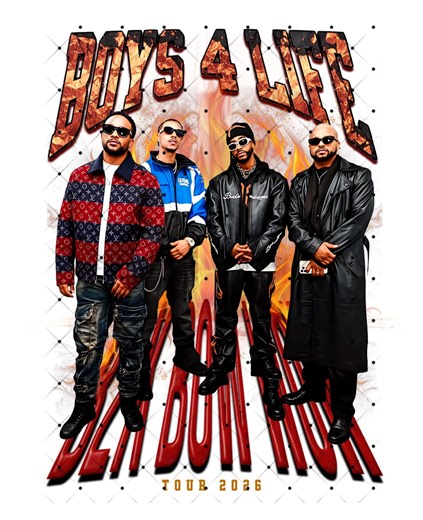 B2K Png File : Boys 4 Life Tour 2026 Design ( Digital Download ) - Etsy