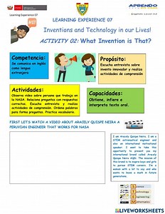 Learning experinece 07 activity 02 worksheet