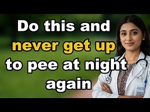 Seniors This One Mistake Is Why You Wake Up to Pee at Night!