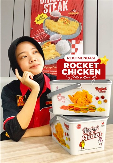 STOP SCROLL ✋ Lagi cari rekomendasi Outlet Rocket Chicken? Langsung gas ke Rocket Chicken Hasanudin ✨ ✅ Tempat lebih fresh ✅ Tempat nyaman ✅ Cocok buat semua momen Sobat Roki Rosi 📍 Rocket Chicken Hasanudin – Semarang Jln. Hasanudin No. 80, Kel. Purwosari, Kec. Semarang Utara, Kota Semarang 💬Jangan cuma lihat… Yuk langsung meluncur ke Rocket Chicken Hasanudin sekarang 🤗 #rocketchicken #rocketchickenofficial #produklokalkebanggaanbangsa #sobatrokirosi