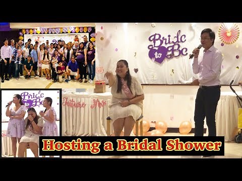 Mica's Bridal Shower First Time Hosting Gig | Emcee (Master of Ceremony) | Despedida Party Vlog