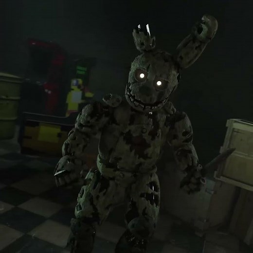 Springtrap VS Spring Bonnie edit #shorts #springtrap #springbonnie