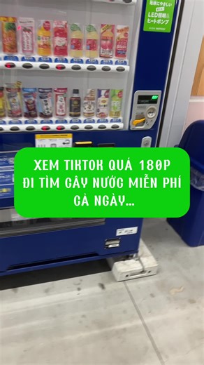 Tìm cây nước miễn phí tại Nhật Bản
