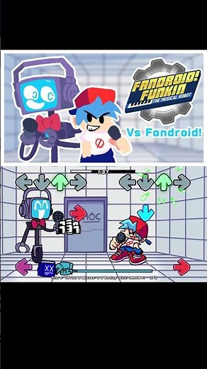 FNF: Fandroid Funkin (Vs Fandroid DEMO) "Robo funk" #fnf #fnfmod