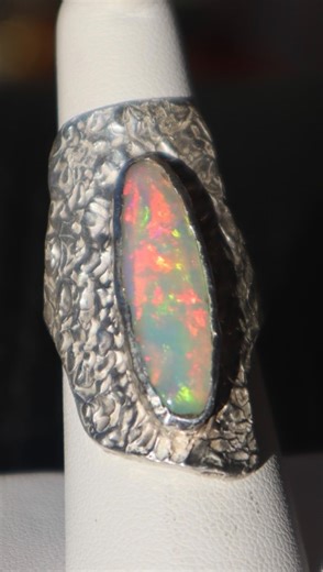 Opal is one of October’s birthstones! This stunning gemstone has been adored for thousands of years! Its flash of color, called opalescence, or “fire” comes from the mineral silica! Shop these breathtaking pieces both online and more in store! — #crystals #opal #opaljewelry #trending | The Gem Mine