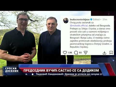SRPSKI DNEVNIK - 17.04.2026.