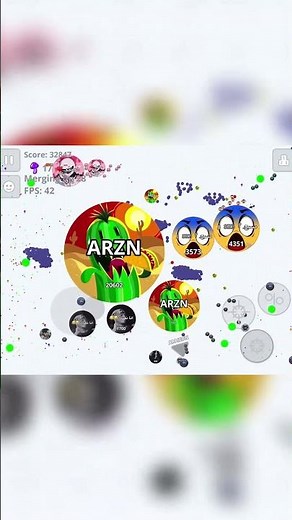 This is why MACRO IS BANNED! (Agar.io Mobile) - Araizon