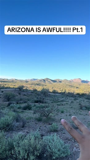 ARIZONA SUCKS!! 🌵🏜️ARIZONA IS ALWAYS WATCHING YOU! LIKE SHARE AND FOLLOW TO EXPOSE THIS AWFUL PLACE!!! #fyp #phoenix #arizona #desert #cactus