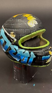 1.2K views · 833 reactions | Painting a racing Helmet for @demibagby Pt.3: Tags @ink.x.air @micahkessler33 #art #artist #artwork #bricks #carbonfiber #airbrush #airbrusher #airbrushing #motorcycle #motorcyclehelmet #motorcyclehelmets #graffiti #graff #graffitiart #graffitis #moto #motos #motohelmet | JBo Airbrush | Facebook