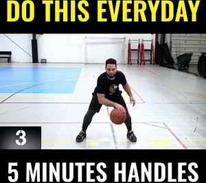 GET BETTER HANDLES In Just 5 Minutes a Day ⏱/🥵 In today's video I will show you a simple but effective ball-handling circuit that you can do every day to become a better ball-handler. If you are tired of not feeling confident when the ball is in your hand, this video will help you start to improve your handles and develop the confidence needed. #Handles #BallHandling #BasketballDrills #Basketball | Coach Rock