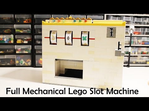 Lego Mechnanical Slot Machine