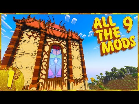 Minecraft But It Has Over 400 MODS! | All The Mods 9 - Ep 1