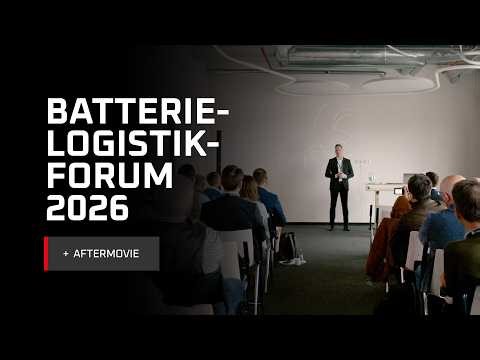 Batterielogistik-Forum 2026 - European Battery Hub