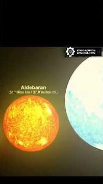 SIZE COMPARISON OF STARS 🌟
