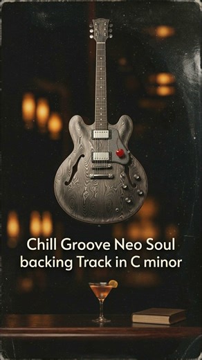 Chill Groove Neo Soul Guitar Backing Track in C Minor #jamtrack #guitarbackingtrack