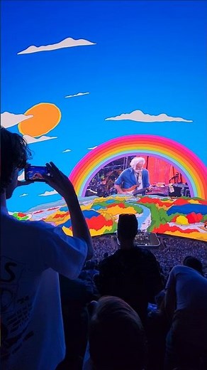 Bob Weir Playing Guitar #bobweir #thesphere #deadandcompany