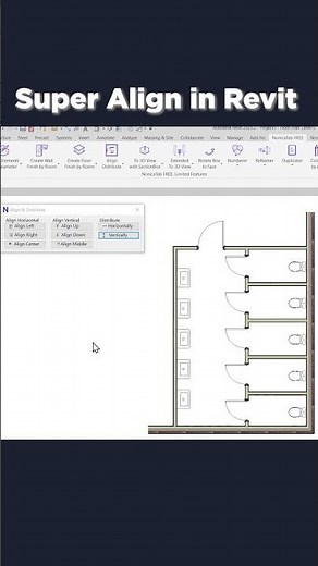 Super Align in Revit #shorts #revit #nonicatab #bim