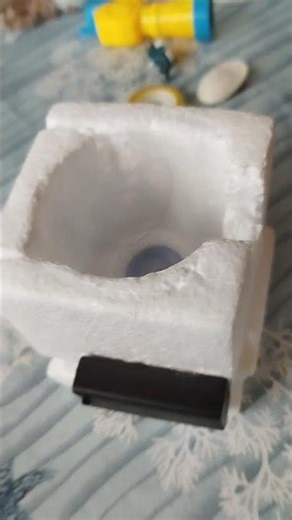 DC motor ile çamaşır makine kazanı yaptım😁 washing machine drum with DC motor😁