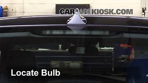 3rd Brake Light Bulb Replacement on a 2008 BMW 535xi 3.0L 6 Cyl. Turbo Sedan