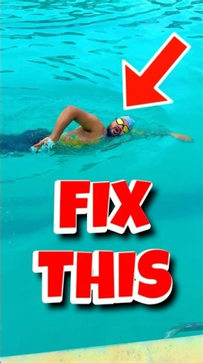 Side Breathing Fix in Freestyle 🏊‍♂️🔥 #shorts #swimming