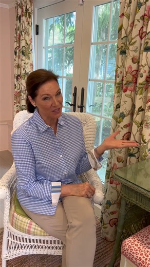 59K views · 1.1K reactions | We all have passions. One of mine is fabric. So it’s especially fun to share this video of our garden room sitting area which combines a “serious” floral with whimsical polka dots, a punchy plaid and a few solids to bring the color story home. Do you enjoy mixing fabrics in your home? https://qvc.co/valerieparrhillfb | Valerie Parr Hill | Facebook