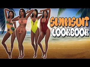 Sims 4 | Swimsuit Lookbook