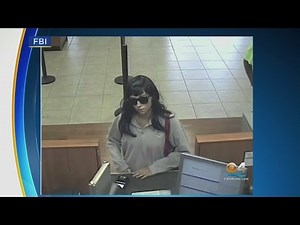 Rare Female Bank Robber Sought In Two Cases