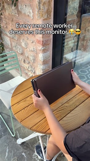 Remote workers need to see this 👀 #tech #techgadgets #newtech #monitor #wfh #coolfinds #productivityboost #coolgadgets #tech #amazonfinds | Aura-Displays.com