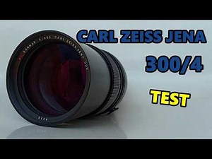 Carl zeiss jena sonnar 300/4 test