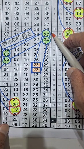 10月29日今彩539版路參考分享 (3) | 數字研究社
