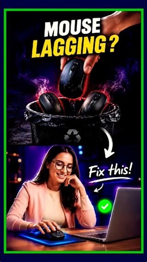 Mouse Lagging? FIX It Now! ⚡#techtips2026 #viral