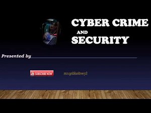 Cybercrime and Security Powerpoint