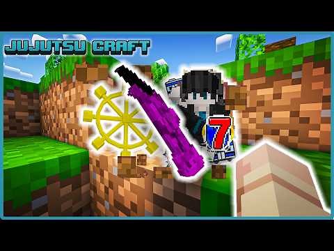 Jujutsu Kaisen Minecraft But Every Block Drop Is RANDOM! - Jujutsu Craft